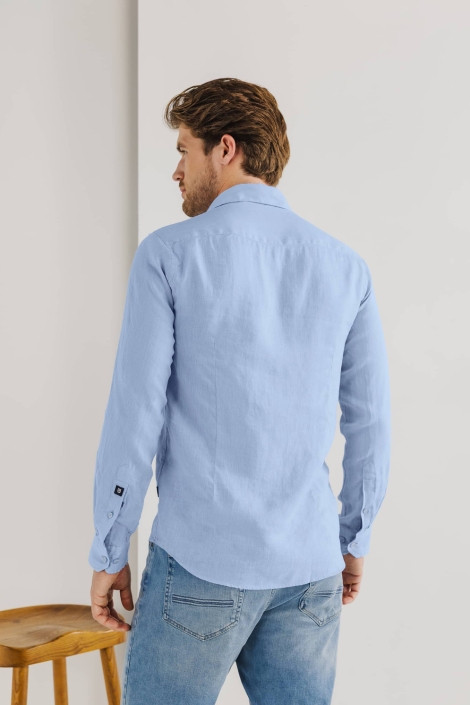 State of Art shirt ls plain linen